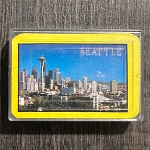 💞 Novelty Teeny Seattle Skyline Poker Playing Cards